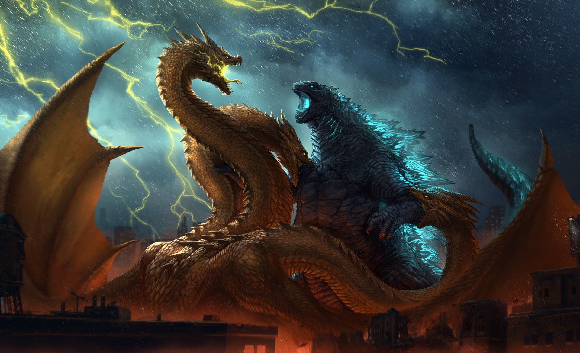 Wallpaper #22f65 Godzilla King of the Monsters Theme for Windows 10 11