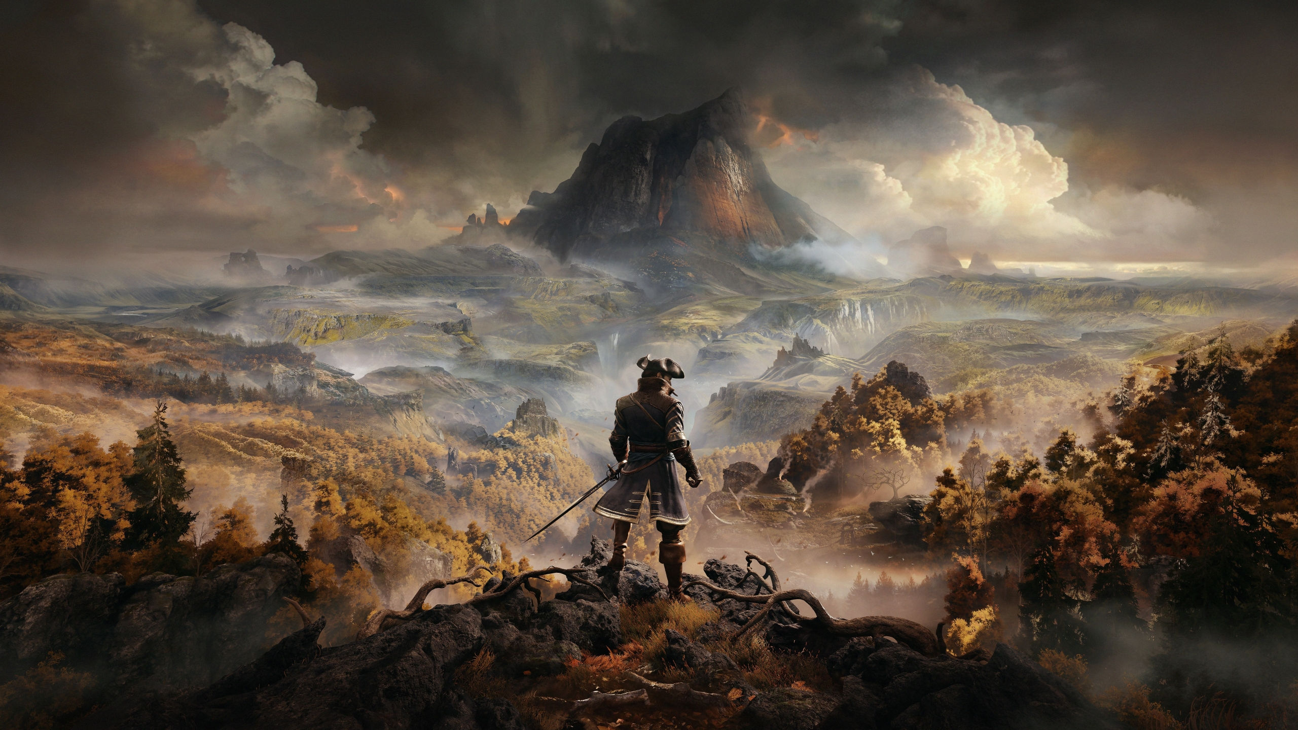 Wallpaper #O30o844Bnwiau_P61gyA33 2560x1440 Greedfall 4K 8k Poster 1440p Resolution Wallpaper HD Games