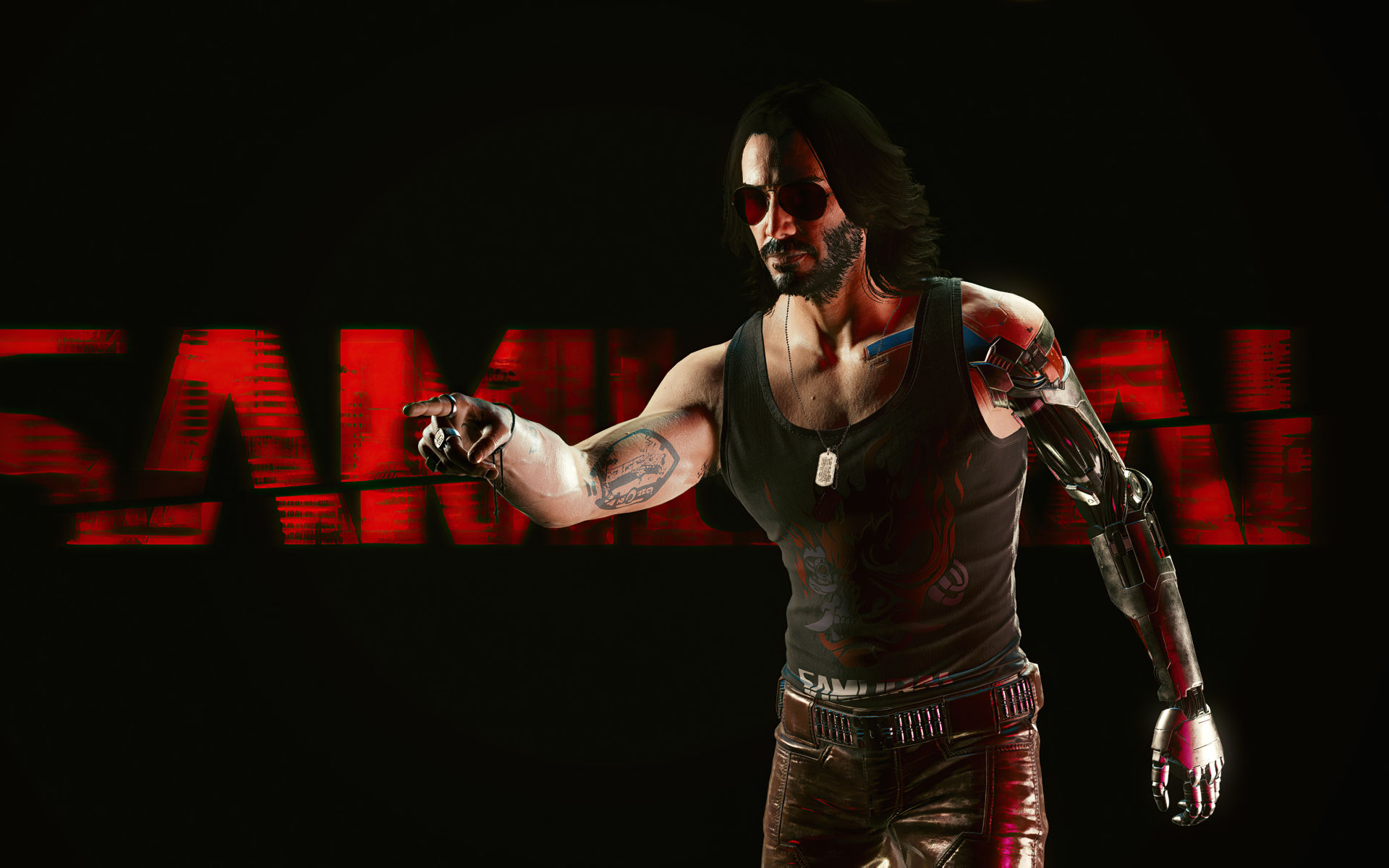 Wallpaper #CE048 Cyberpunk 2077 Johnny Silverhand 4K New Game Wallpaperhd Games