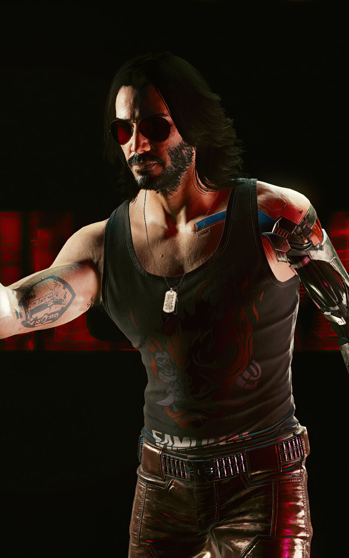 Wallpaper #CE048 Cyberpunk 2077 Johnny Silverhand 4K New Game Wallpaperhd Games