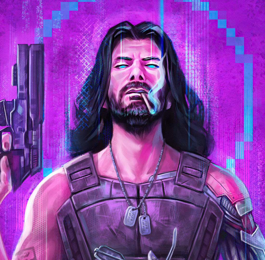 Wallpaper #zmgxGZMBSpphPi3-5RVV476 1100x1080 Johnny Silverhand Cool Cyberpunk 1100x1080 Resolution