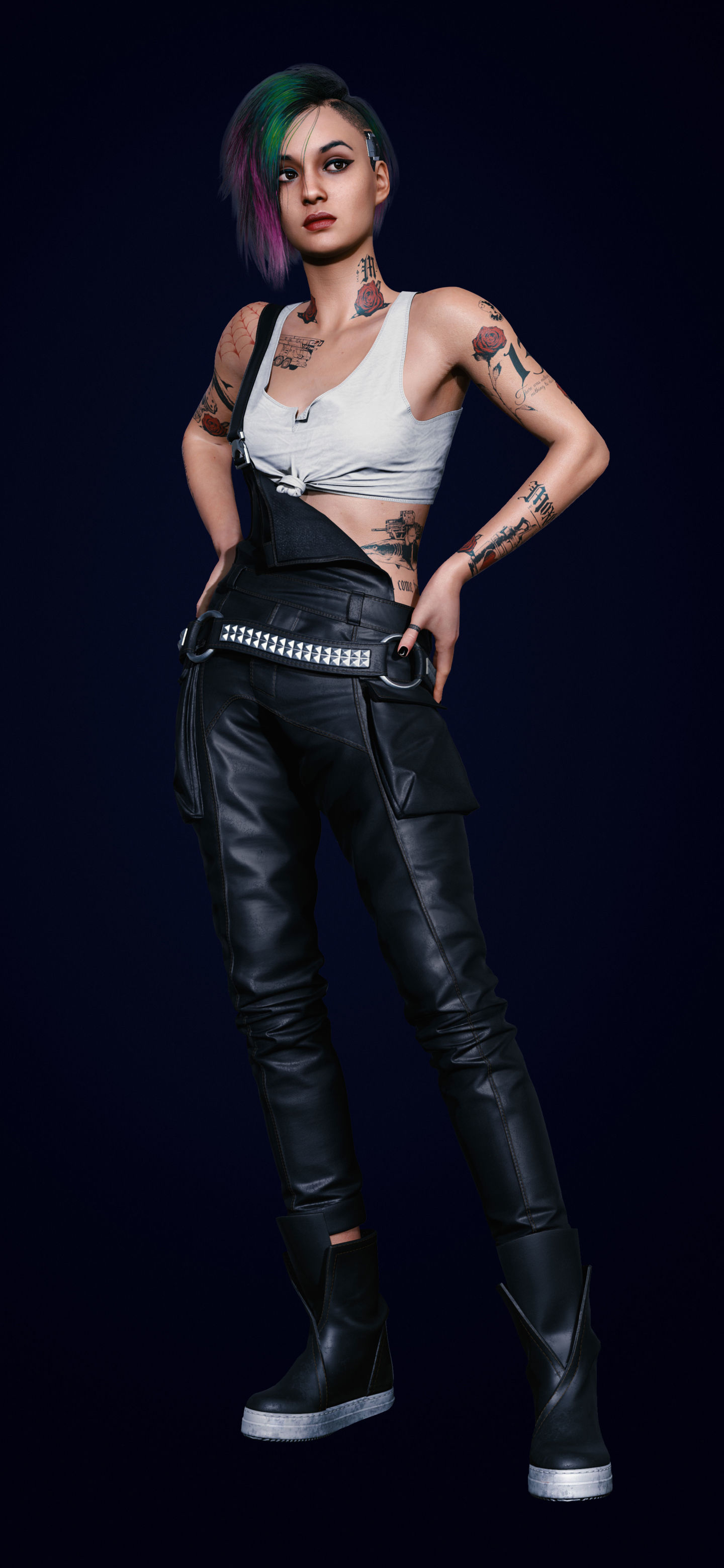 Wallpaper #MmfS-pIBSpphPi3-8pKp281 1440x3120 Resolution Judy Alvarez Cyberpunk 2077 5K 1440x3120