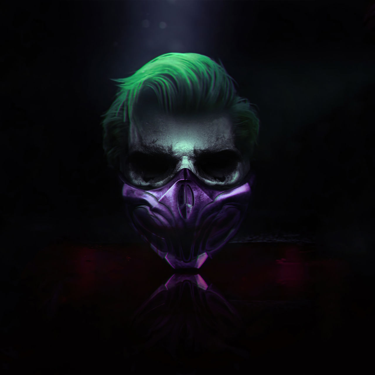 Wallpaper #HWgbIpMBSpphPi3-tDLI250 1280x1280 Resolution Joker Cyberpunk Mask 1280x1280 Resolution