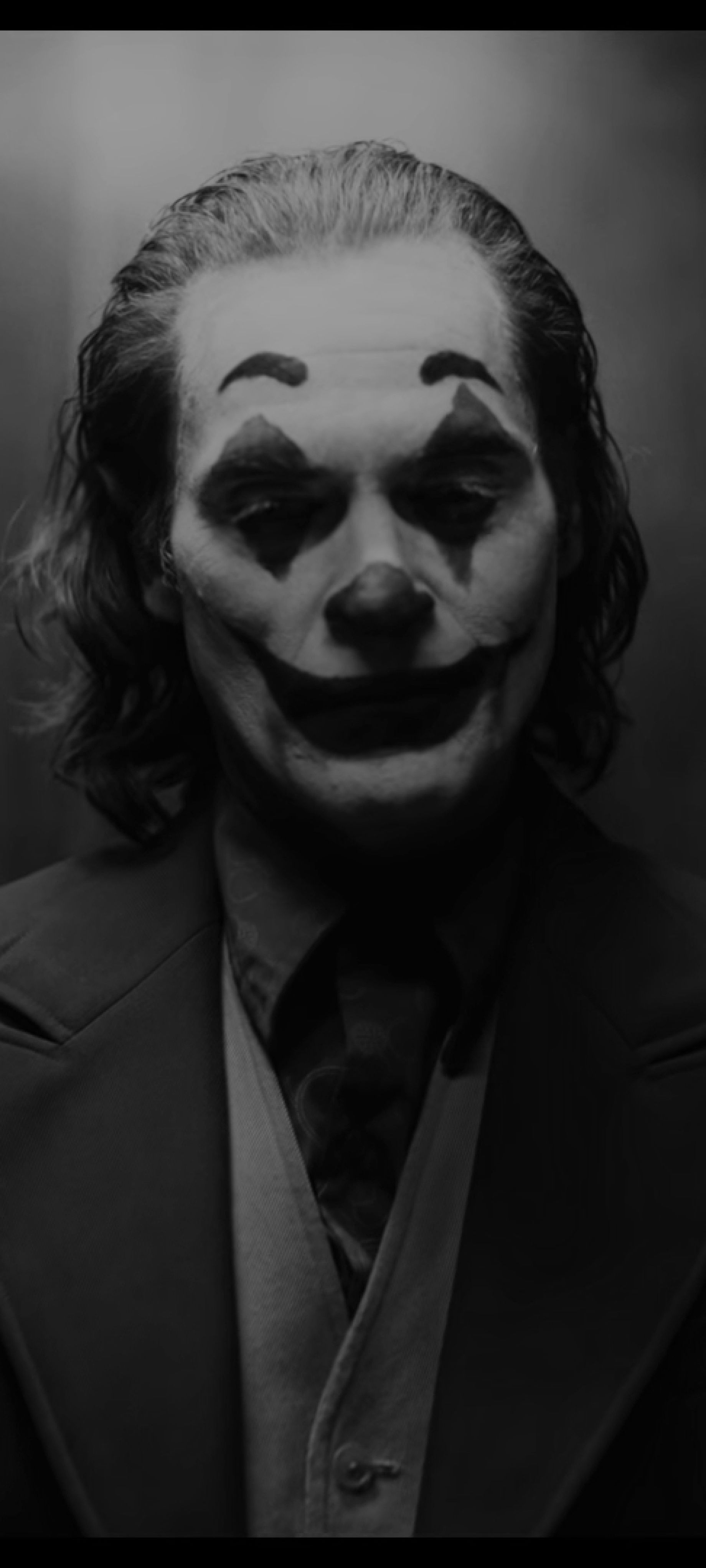 Wallpaper #I51ZZZcBkAG5jTCHhbL_183 1840x4089 Resolution Joaquin Phoenix as Joker Monochrome 1840x4089