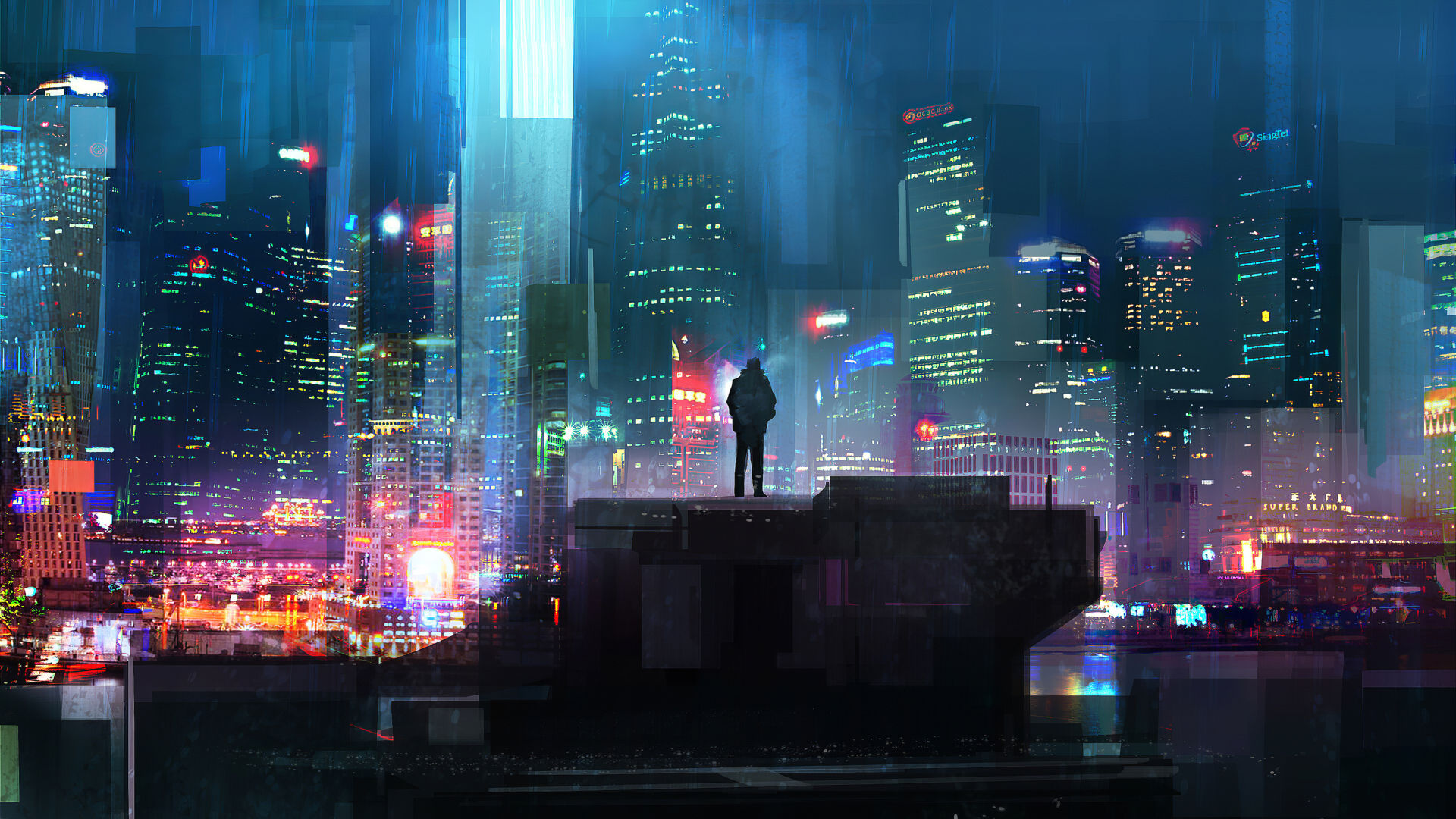 Wallpaper #oH1a844Bnwiau_P6jwzs34 Cyberpunk Wallpaper 1920x1080 Cyberpunk Portrait Phopics