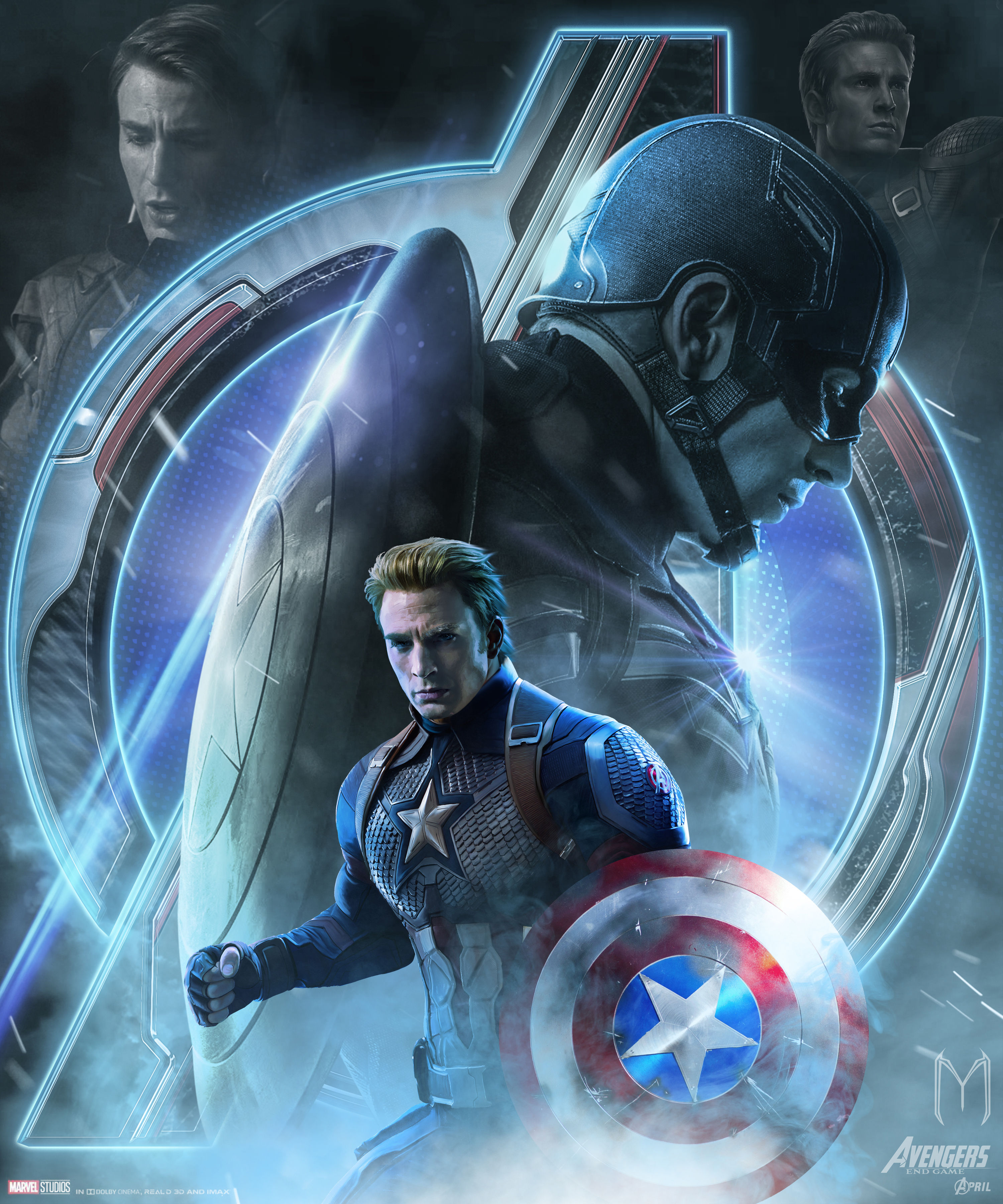 Wallpaper #JVIhNpMBMJD5Jq7_2gm0202 640x960 Avengers Endgame Captain America Poster Art iPhone 4 iPhone 4s