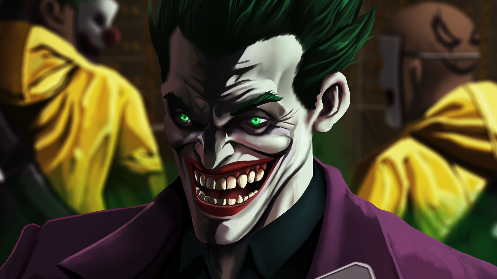 Wallpaper #6kC1MZMBJhL2WPba5Mde117 Animated Joker HD Wallpapers 1080p