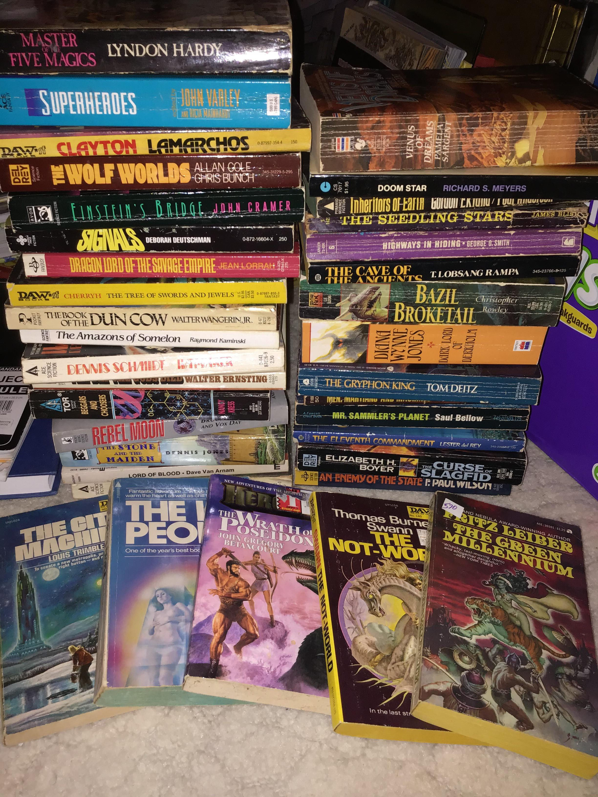Wallpaper #bGeY_ZIBSpphPi3-Mpyn165 Sci Fi and Fantasy Books from the 1970s 1990s Scrolller