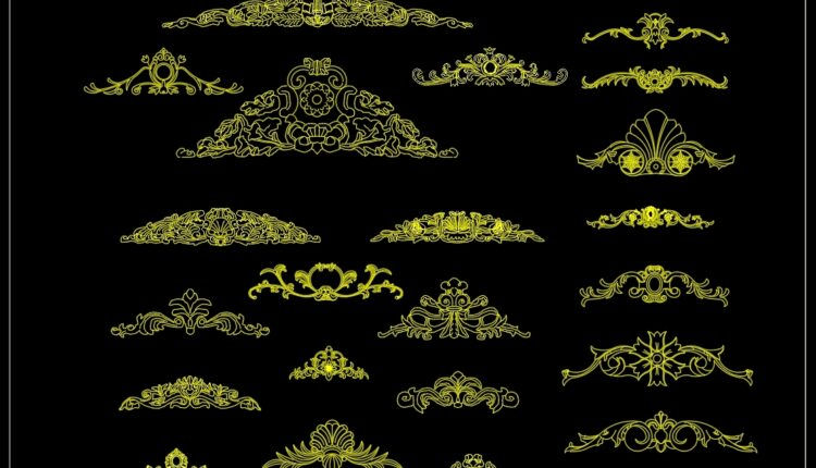 Wallpaper #qJy34JIBZHQxiYara7ci323 89neoclassical Style Decor Cad Design Elements Free Cad Blocks
