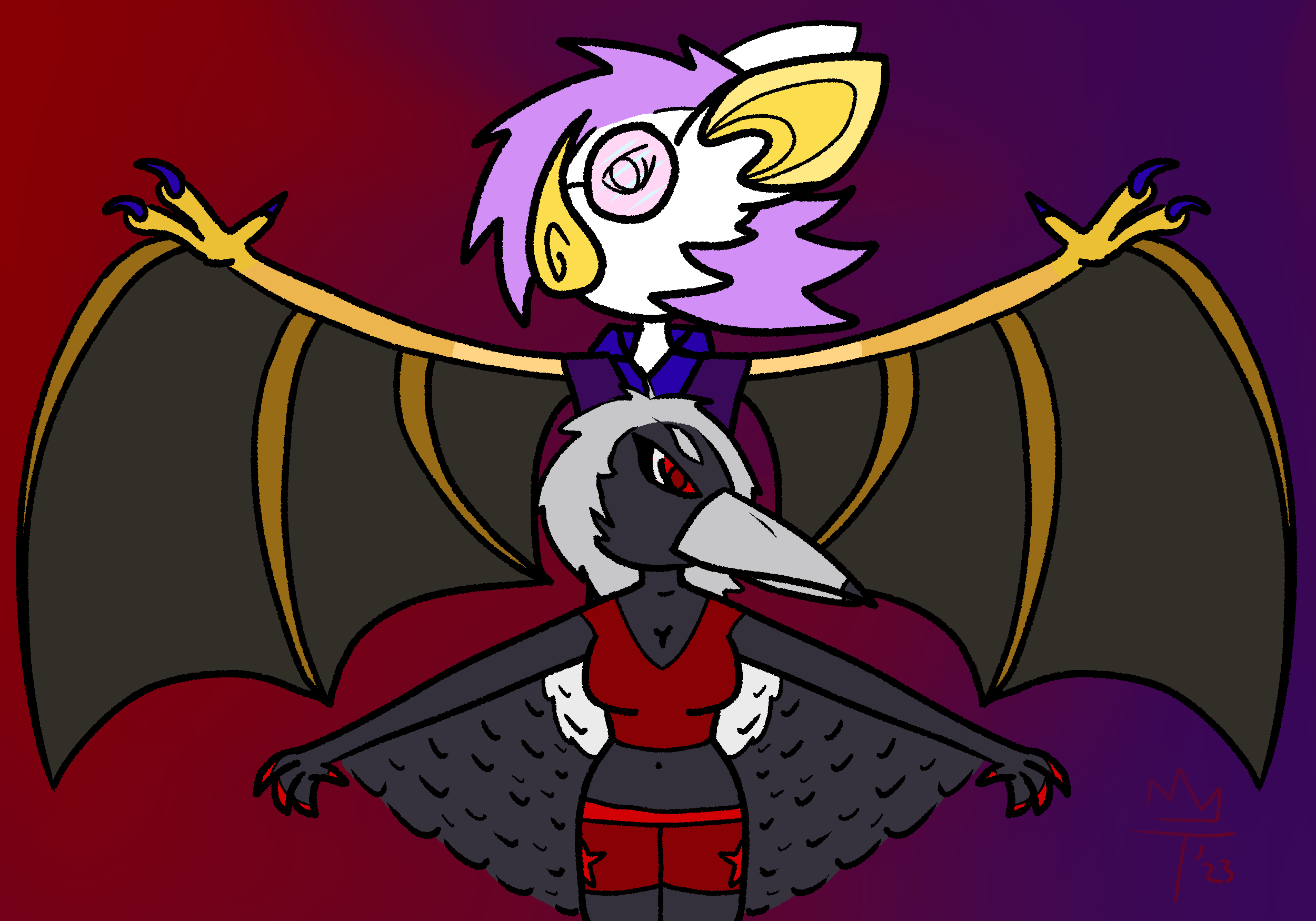 Wallpaper #eWgRG5MBSpphPi3-Fx6I379 G Man Bat and the Bird Wonder Weasyl