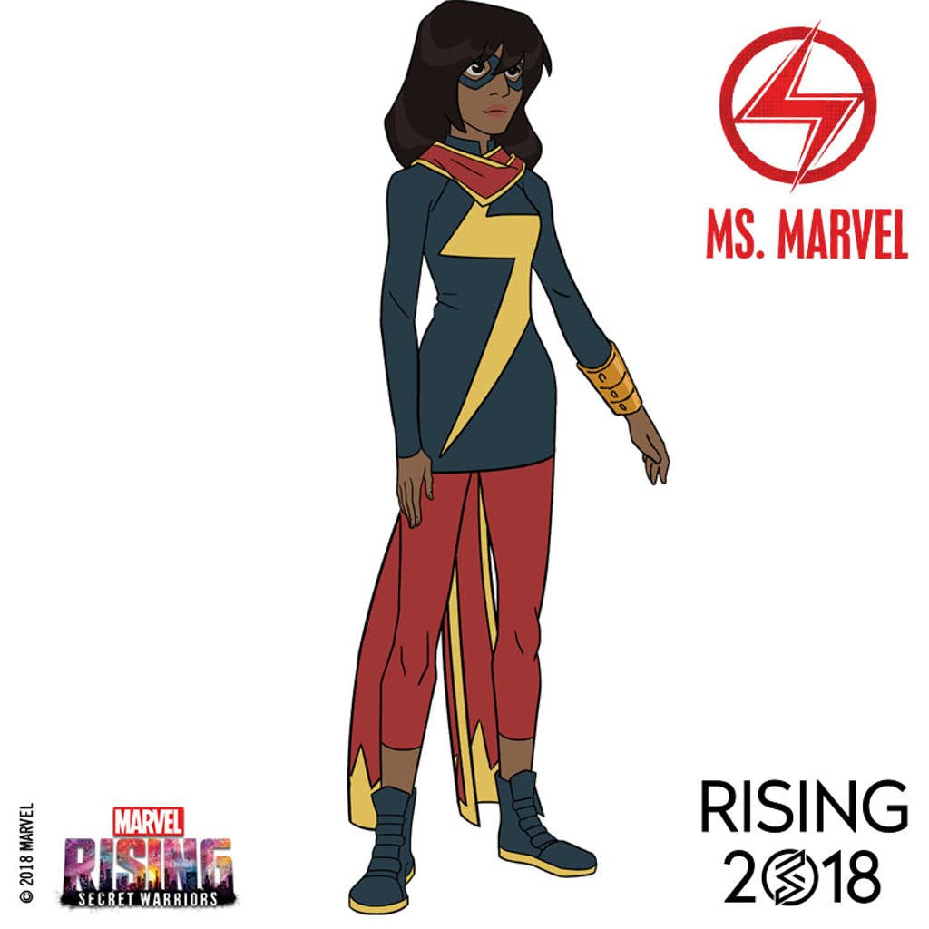 Wallpaper #J_SsOZMBKFX8bn3rb3cN157 Marvel Rising Ms Marvel Tomos Y Grapas