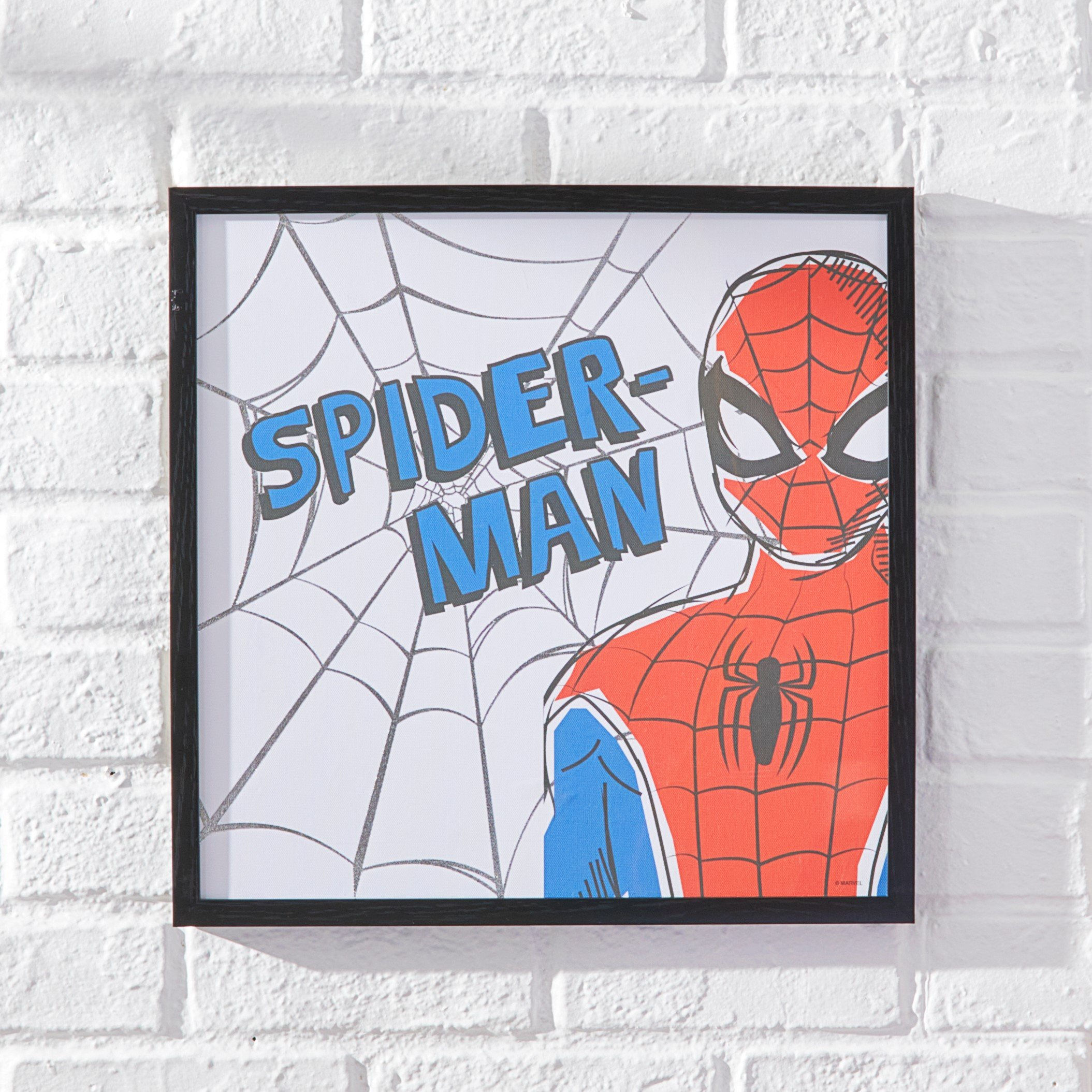 Wallpaper #EGiVFpMBSpphPi3-6QxI42 Adairs Kids Marvel the Amazing Spider Man Wall Art Adairs
