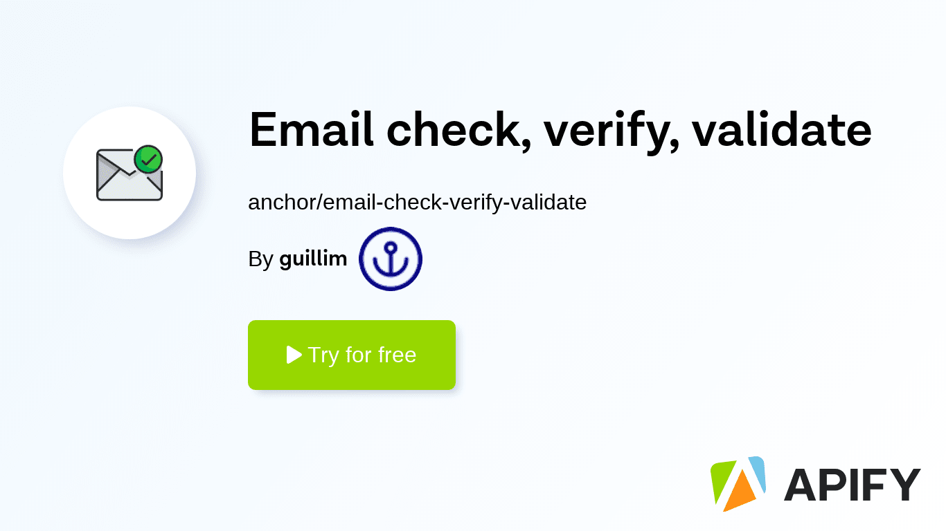 Wallpaper #ZGef9JIBSpphPi3-Vnsf92 eMail Check Verify Validate Apify