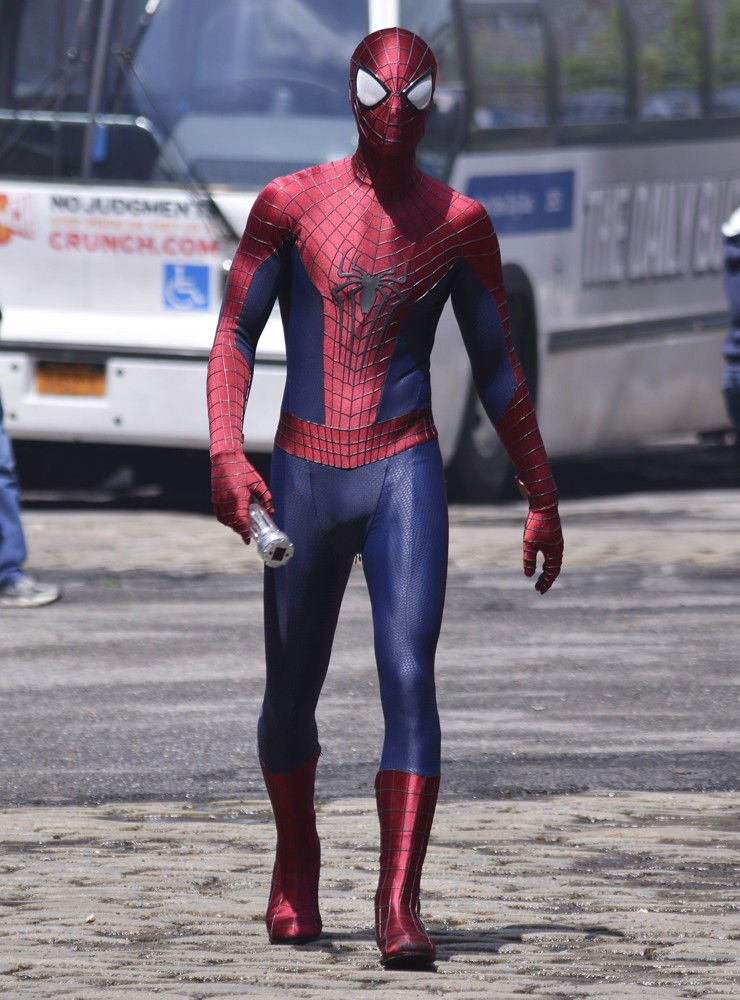 Wallpaper #N7mT3pIBJvJKYCmEBAaA47 Image Andrew Garfield on Set the Amazing Spider Man 2 02jpg