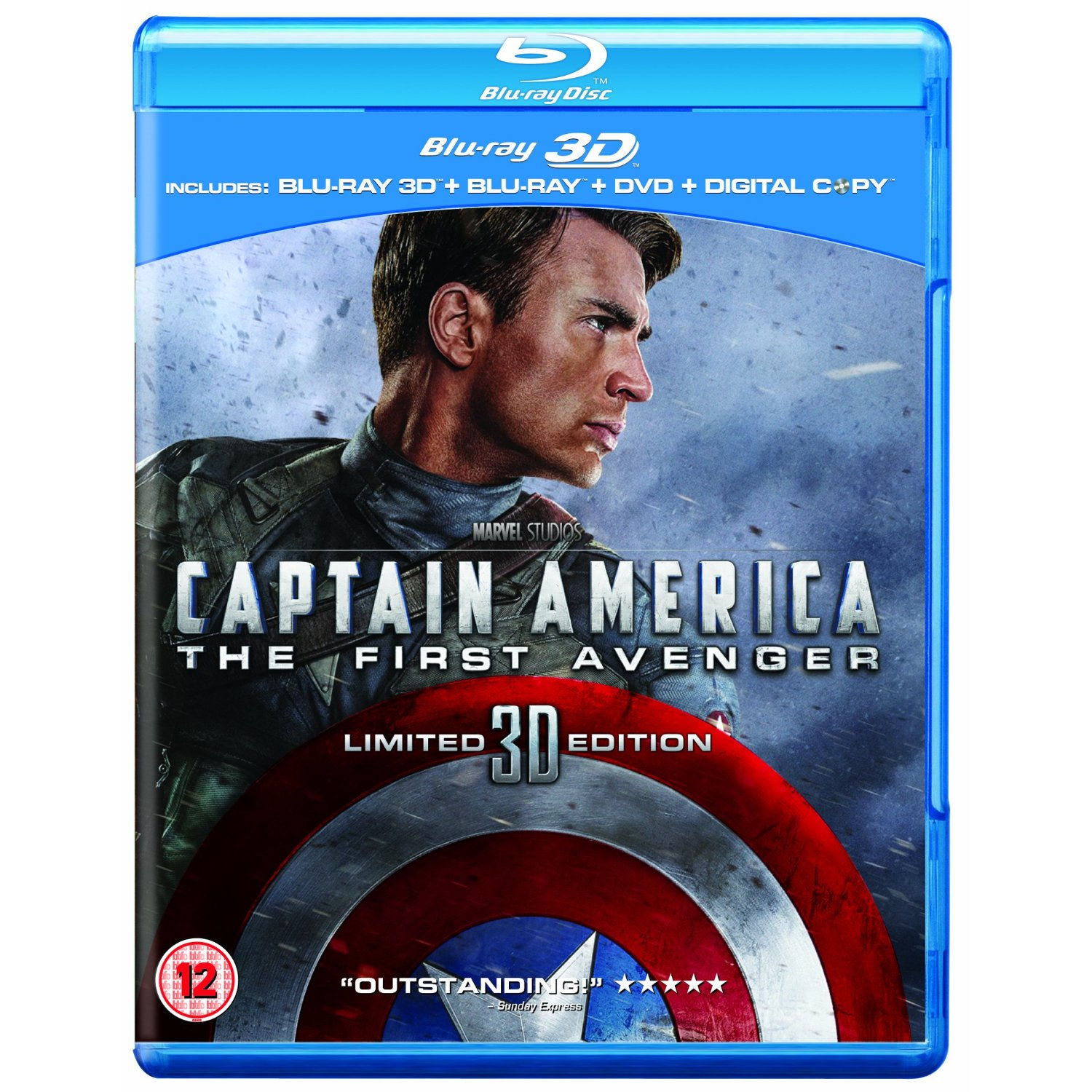 Wallpaper #qzELNpMB5zzyi_yYm1ix7 Image Captain America the First Avenger Blu Ray 3D Blu Ray Dvd