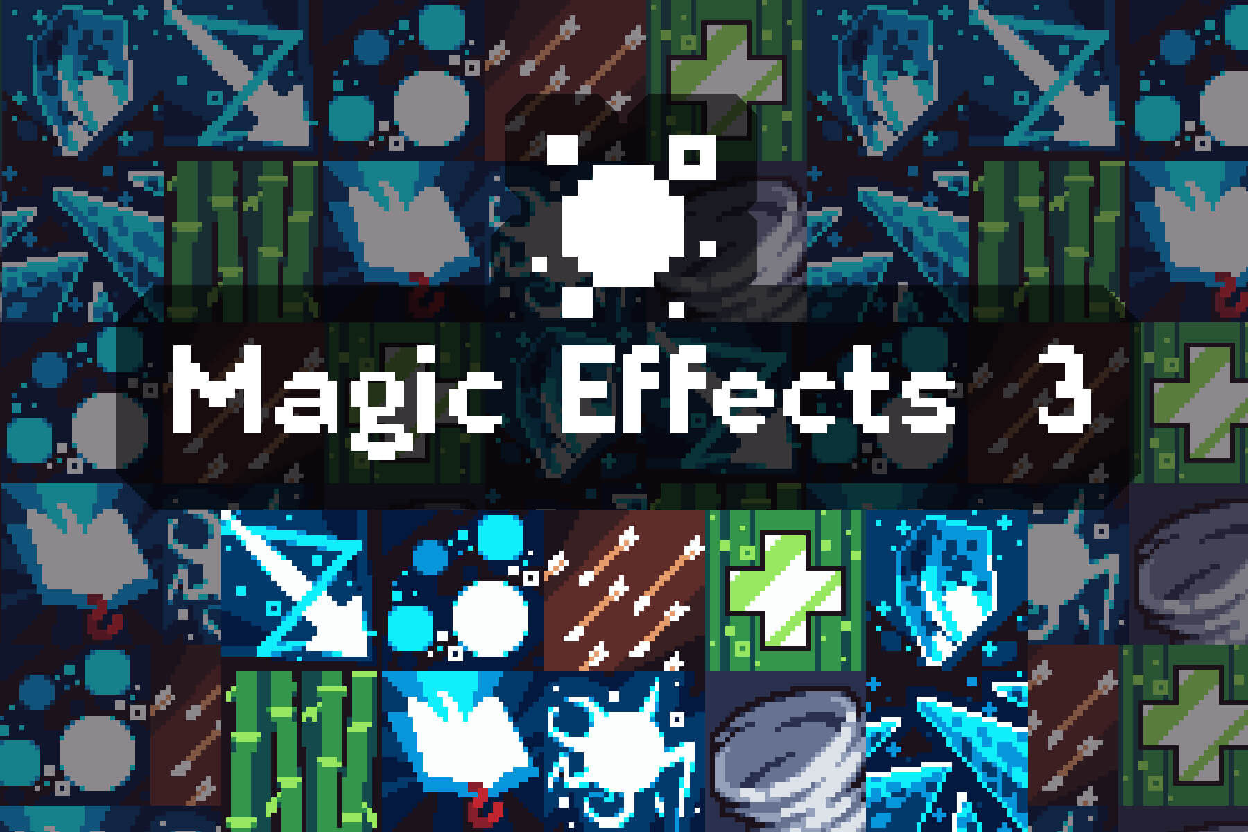 Wallpaper #1Gc765IBSpphPi3-00r611 Magic Spells Pixel Art Sprite Pack Download Craftpixnet