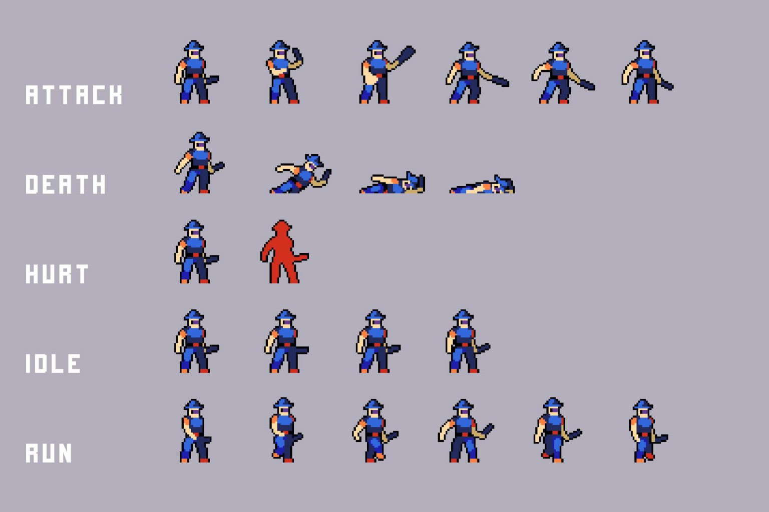 Wallpaper #42exDJMBSpphPi3-h9_r328 Pixel Art Sprite Sheet Pixel Art Sprite Pixel Art Characters Images