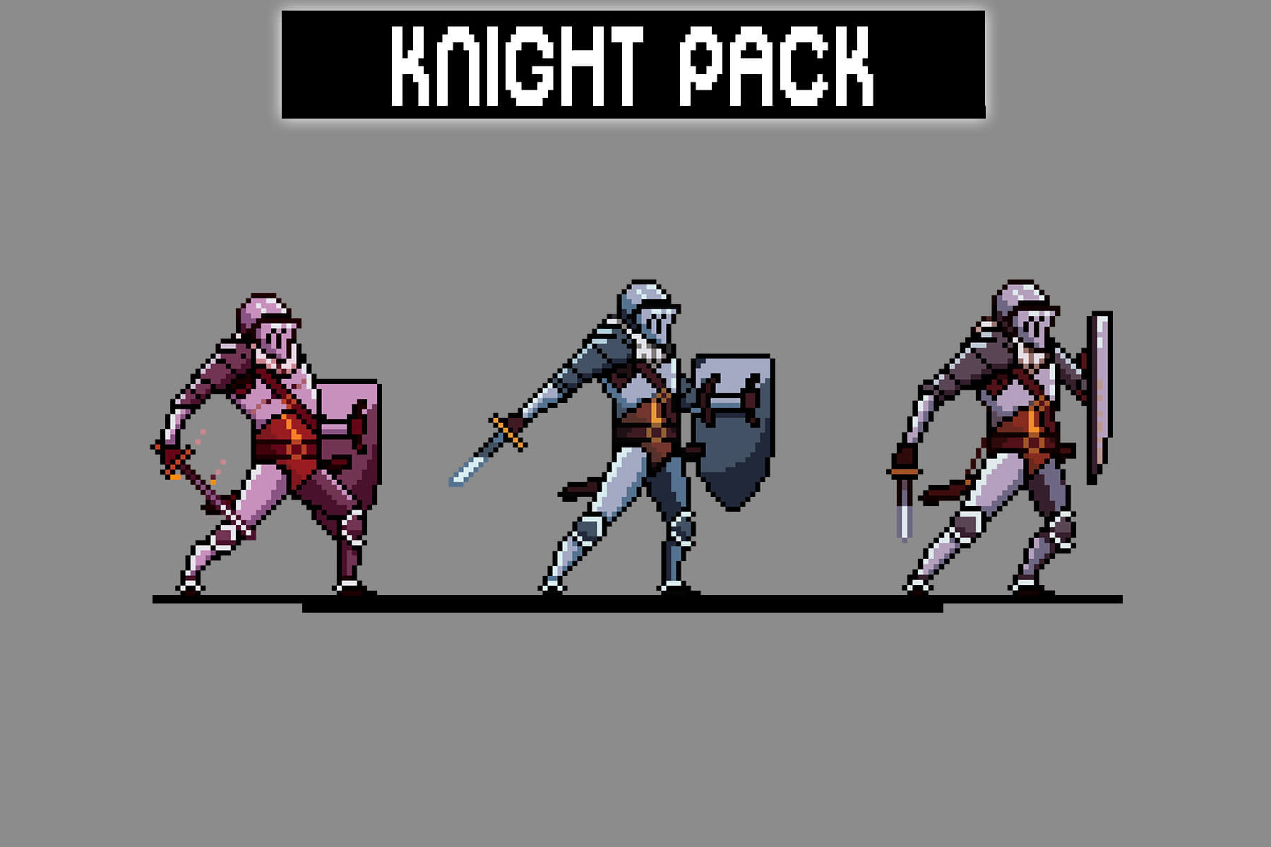 Wallpaper #D1YuepcBsd6xcFiEk9wE151 Free Knight Character Sprites Pixel Art Download Craftpixnet