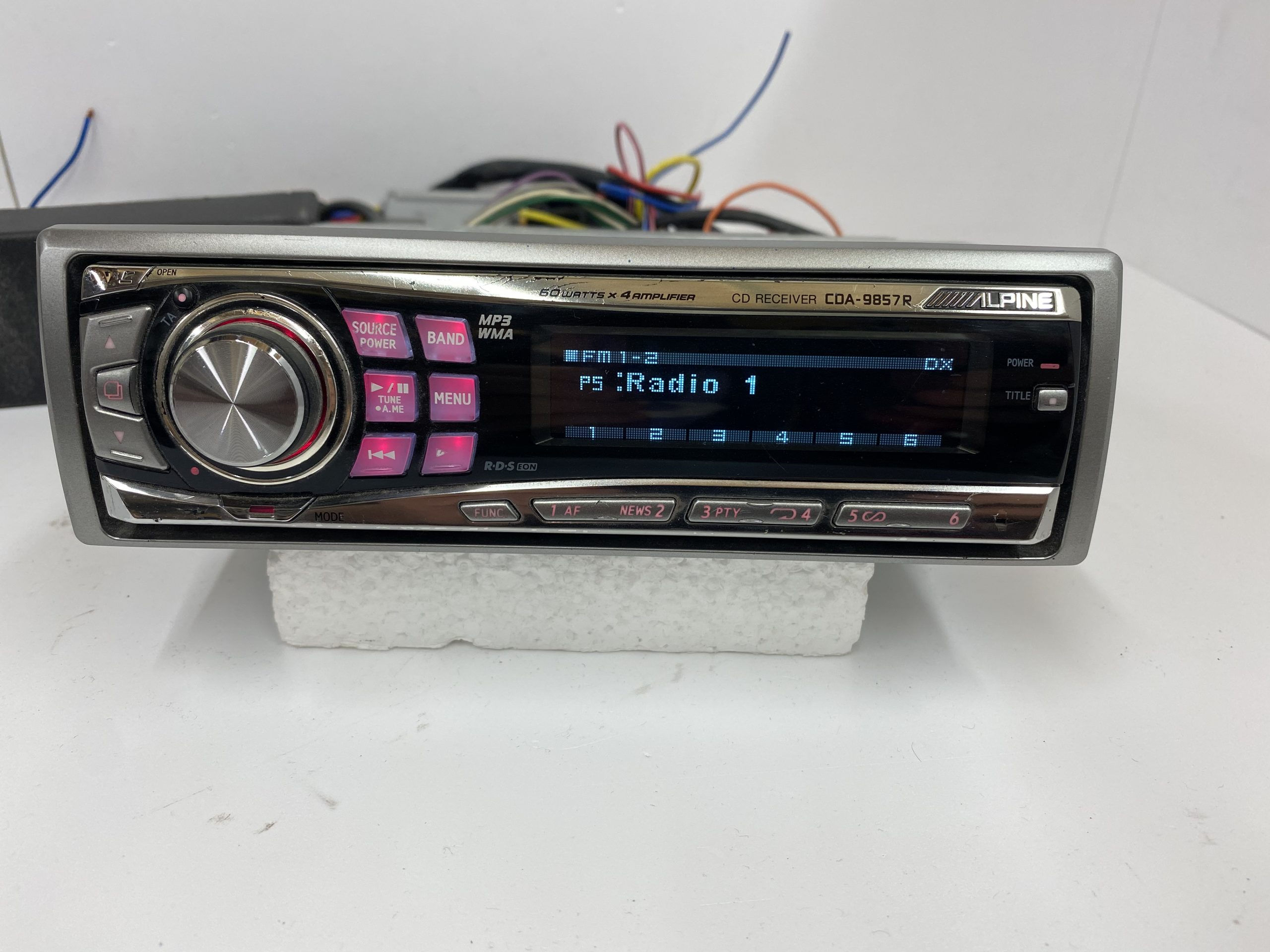 Wallpaper #bX0j8Y4Bnwiau_P6KQgH16 Alpine Car Radio Stereo Cd Mp3 Player Model Cda 9857r Oel Display Jt