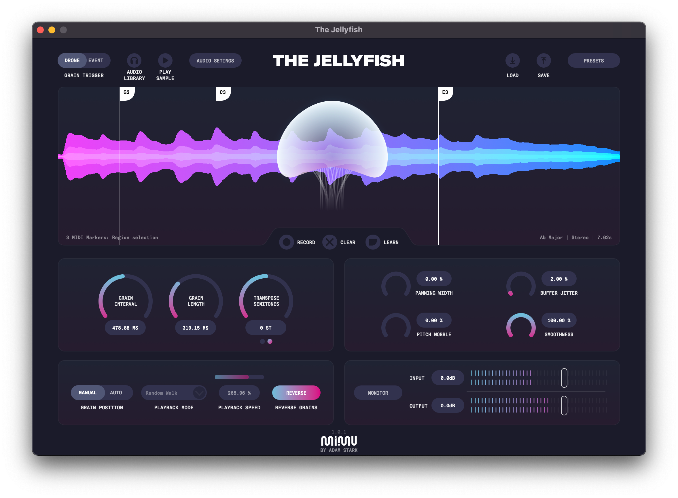 Wallpaper #R2c1DpMBSpphPi3-0-m9341 The Jellyfish Mimu the Jellyfish Audiofanzine