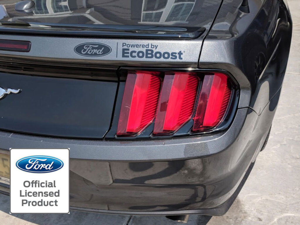 Wallpaper #2e_gTJMBMN-XEVvVrT7C33 2015 2017 Ford Mustang Powered by Ecoboost Trunklid Decal Vinyl Sticker