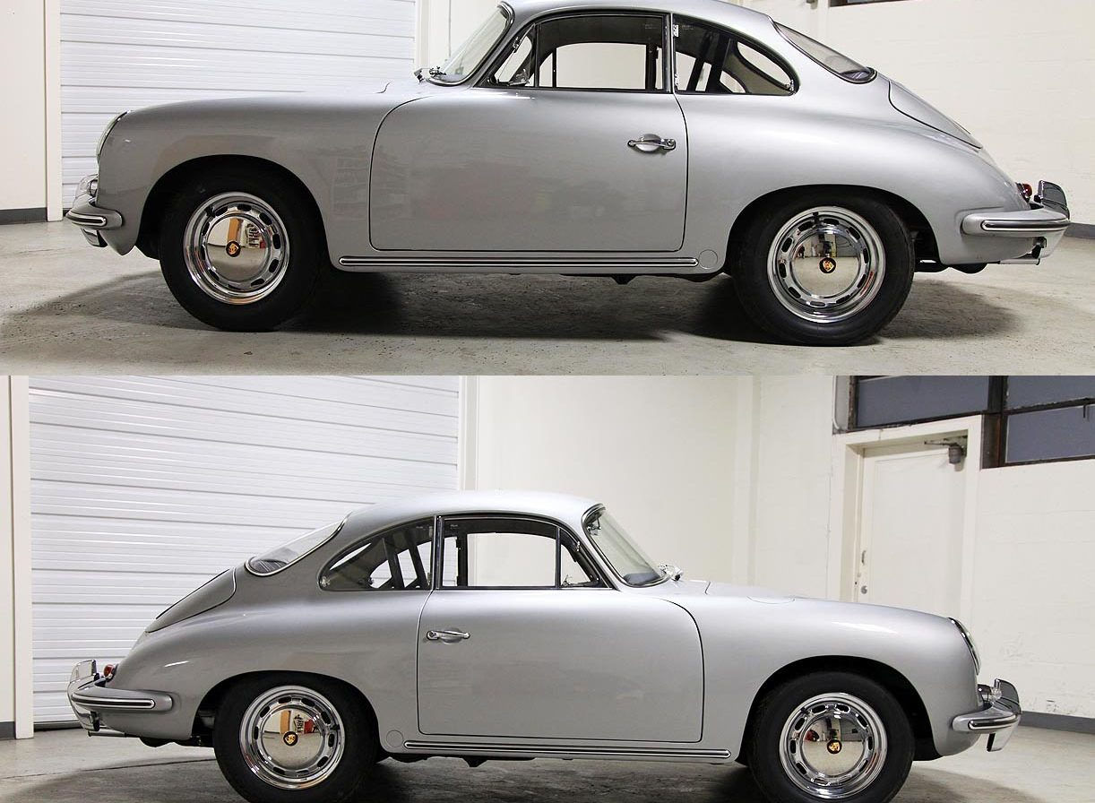 Wallpaper #tgOvZpMBpyOg8YnEl9sb58 1964 Porsche 356 Sc GT Recreation Silver Restored Sloan Motor Cars