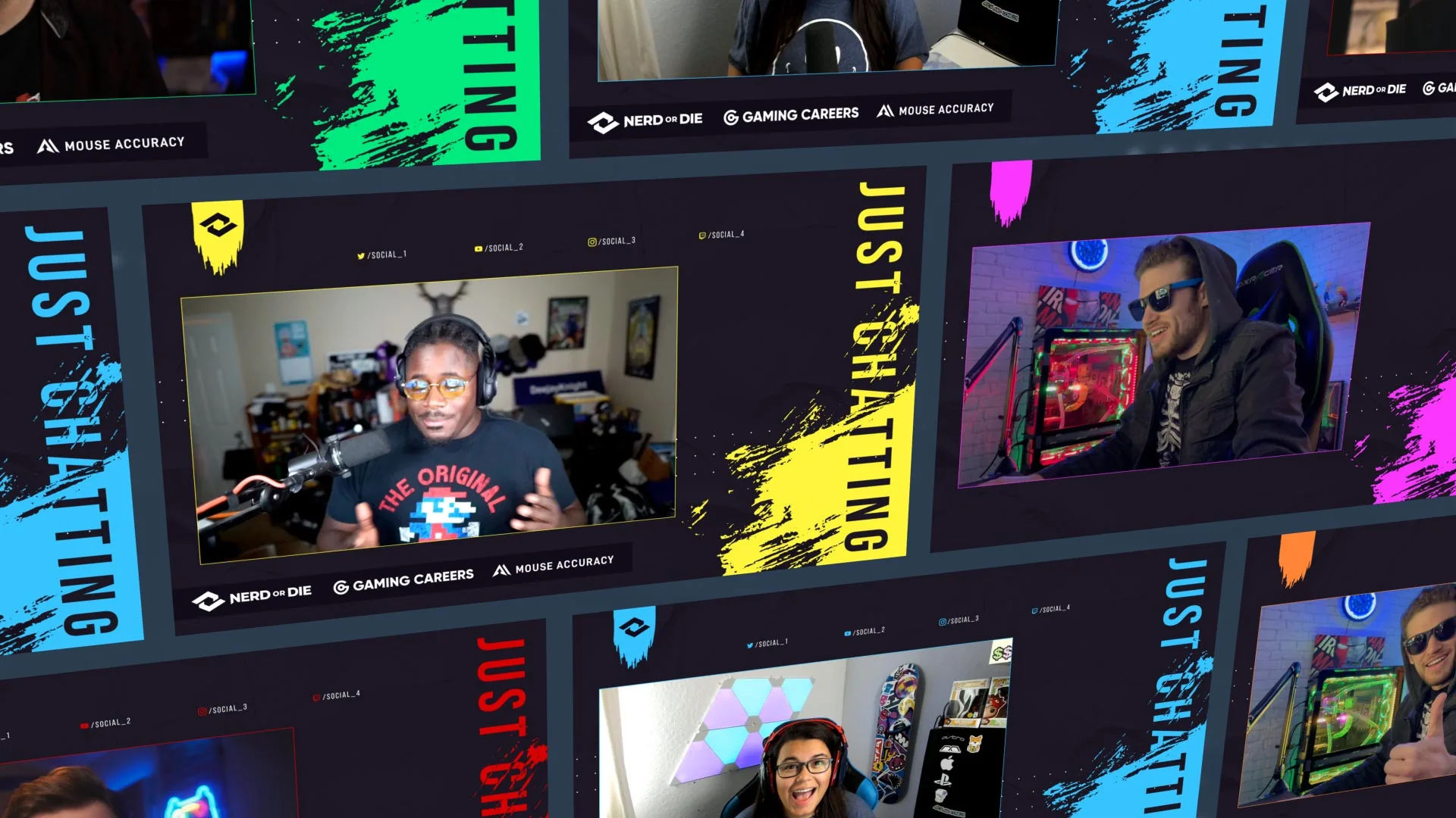 Wallpaper #Y88FO5MBOBUYluQYwLqS115 Twitch TV Overlay Template