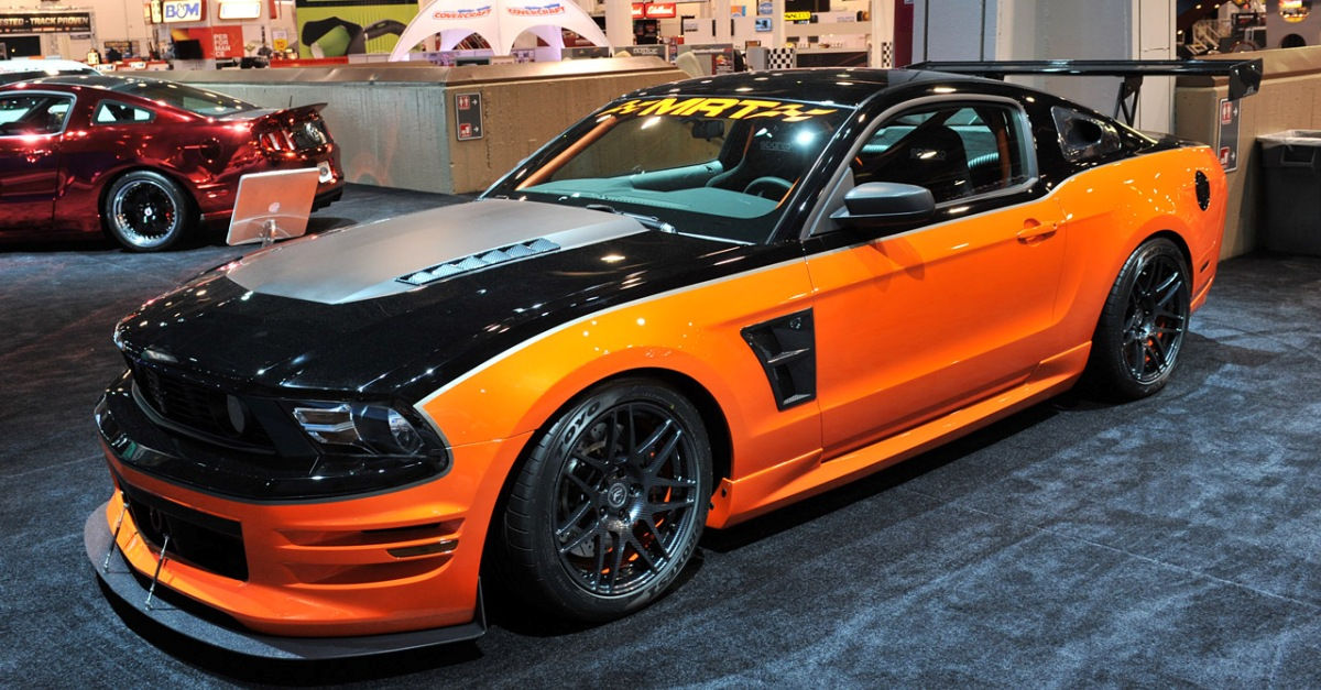 Wallpaper #driY3JIBJvJKYCmENPxe225 Striking Super Modified Mustangs at the Sema Car Show American Muscle