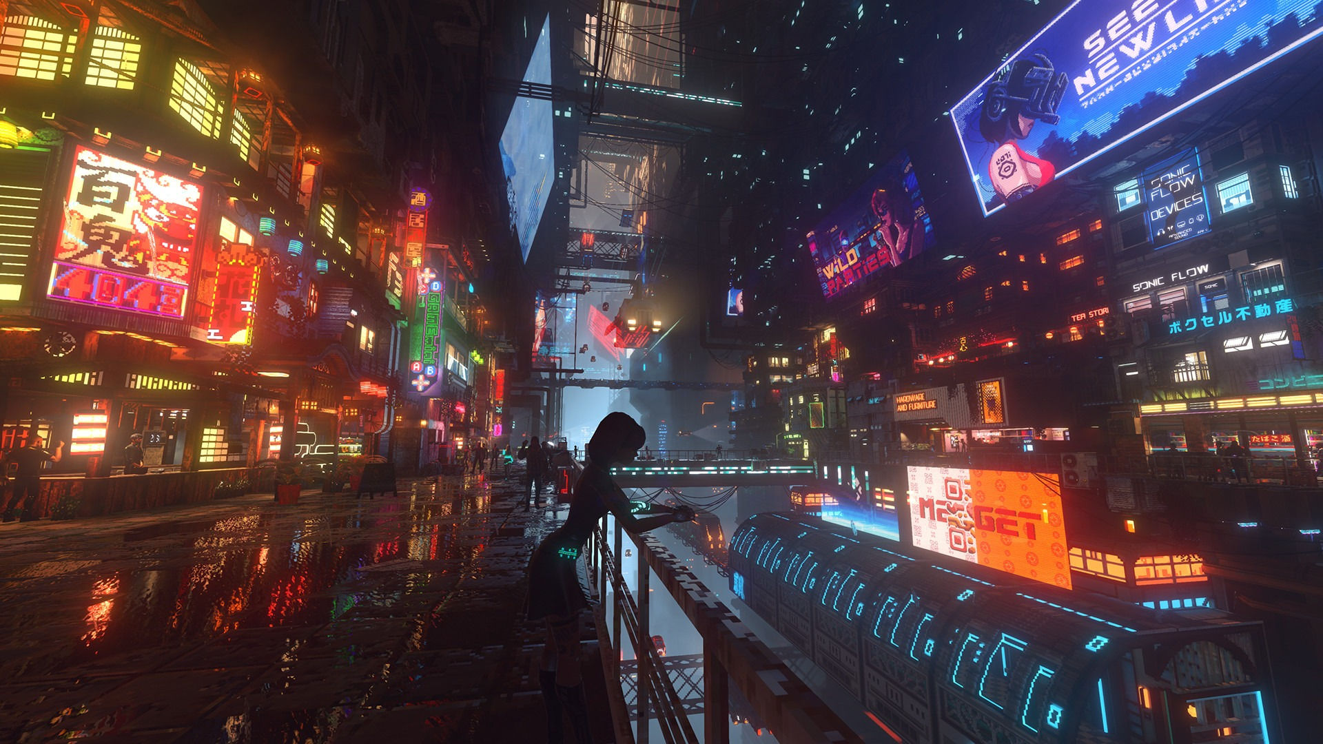 Wallpaper #HBmWBI8BtGB6xQ78Pk8C16 Cyberpunk Game from the Makers of Cloud Punk Comes to Light Igamesnews