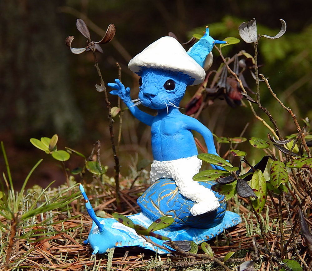 Wallpaper #kLiH2JIBJvJKYCmEZujO309 Little Smurf Real Smurf This Little Smurfs Made of Velvet Flickr