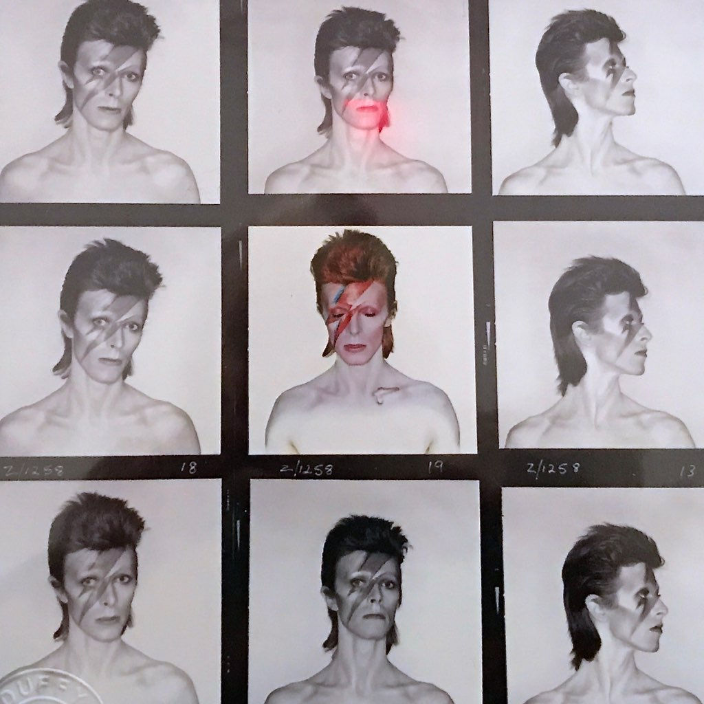 Wallpaper #7030a Aladdin Sane De David Bowie Cd Chez Libertemusic Ref123255141