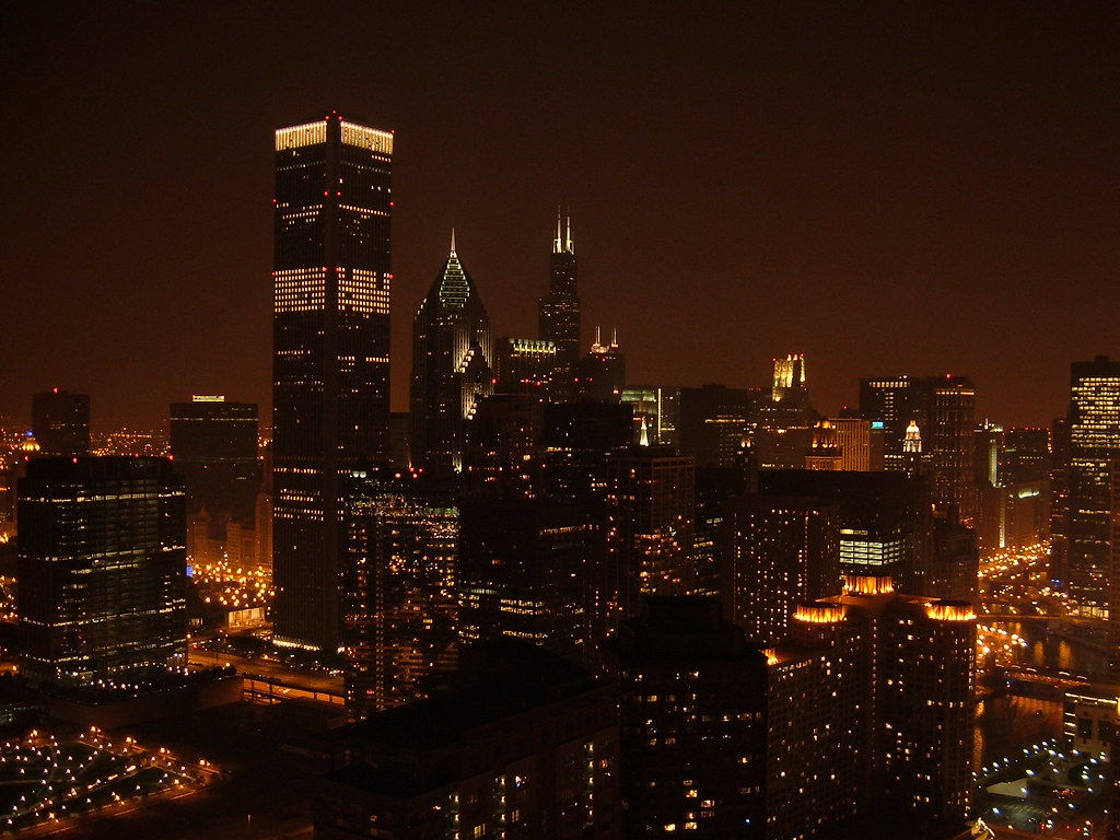 Wallpaper #2zG7NZMB5zzyi_yYB1eg5 Chicago or Gotham City Chicago at Night Had a Gotham Cit Flickr