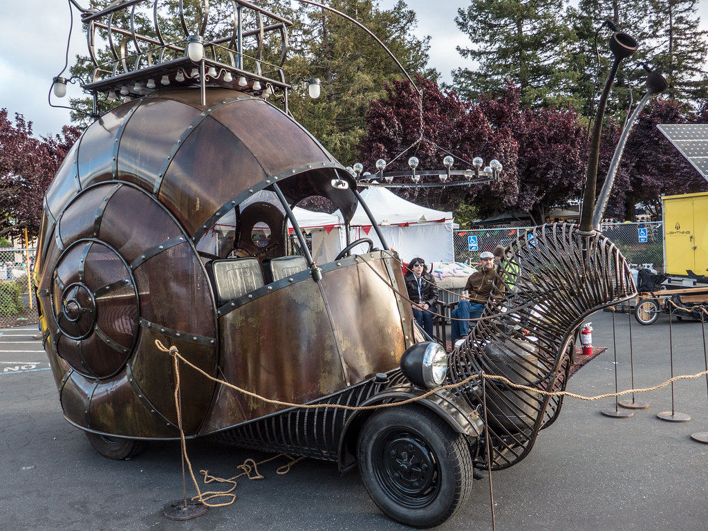 Wallpaper #7DE0NZMB5zzyi_yYk1WD237 Steampunk Motorized Snail Not Sure Why Someone Would Spend Flickr