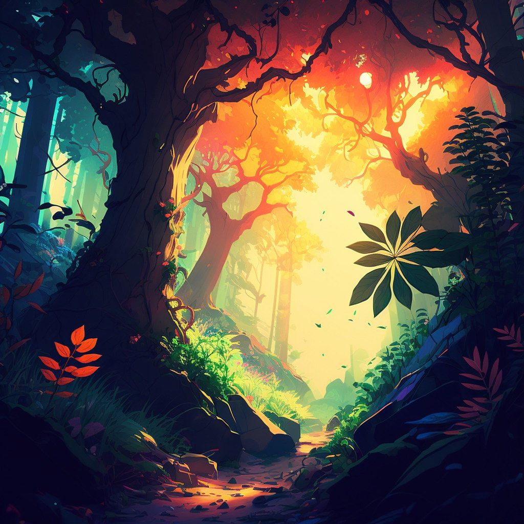 Wallpaper #d2c4EZMBSpphPi3-OPZ185 1 213 Abstract Forest Art with Trees in Multicolor Ayush