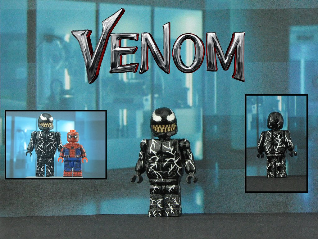 Wallpaper #omimIpMBSpphPi3-GjMQ45 Lego Venom Custom Painted Minifigure First of All Id L Flickr