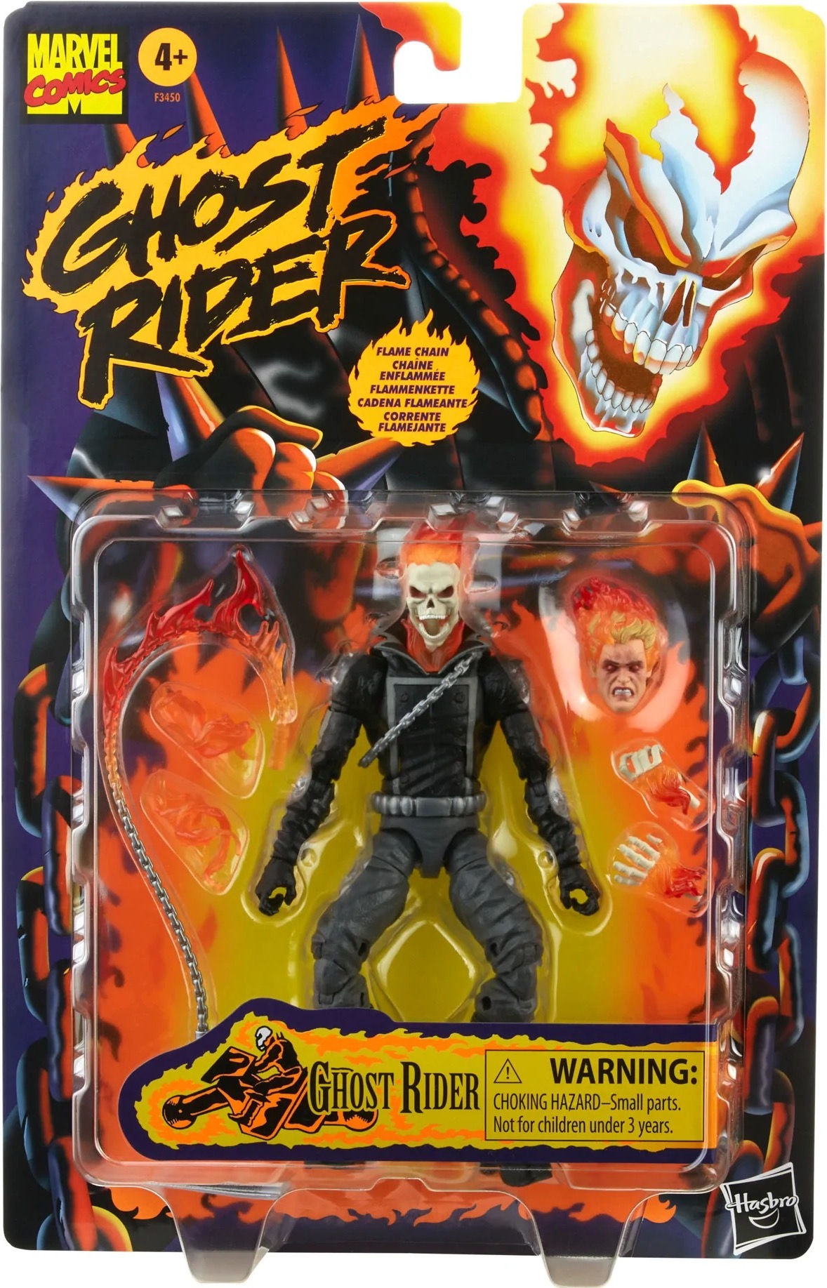 Wallpaper #4_QTOpMBKFX8bn3r23cf267 Marvel Legends Marvel Comics 80th Anniv Retro Ghost Rider Retro