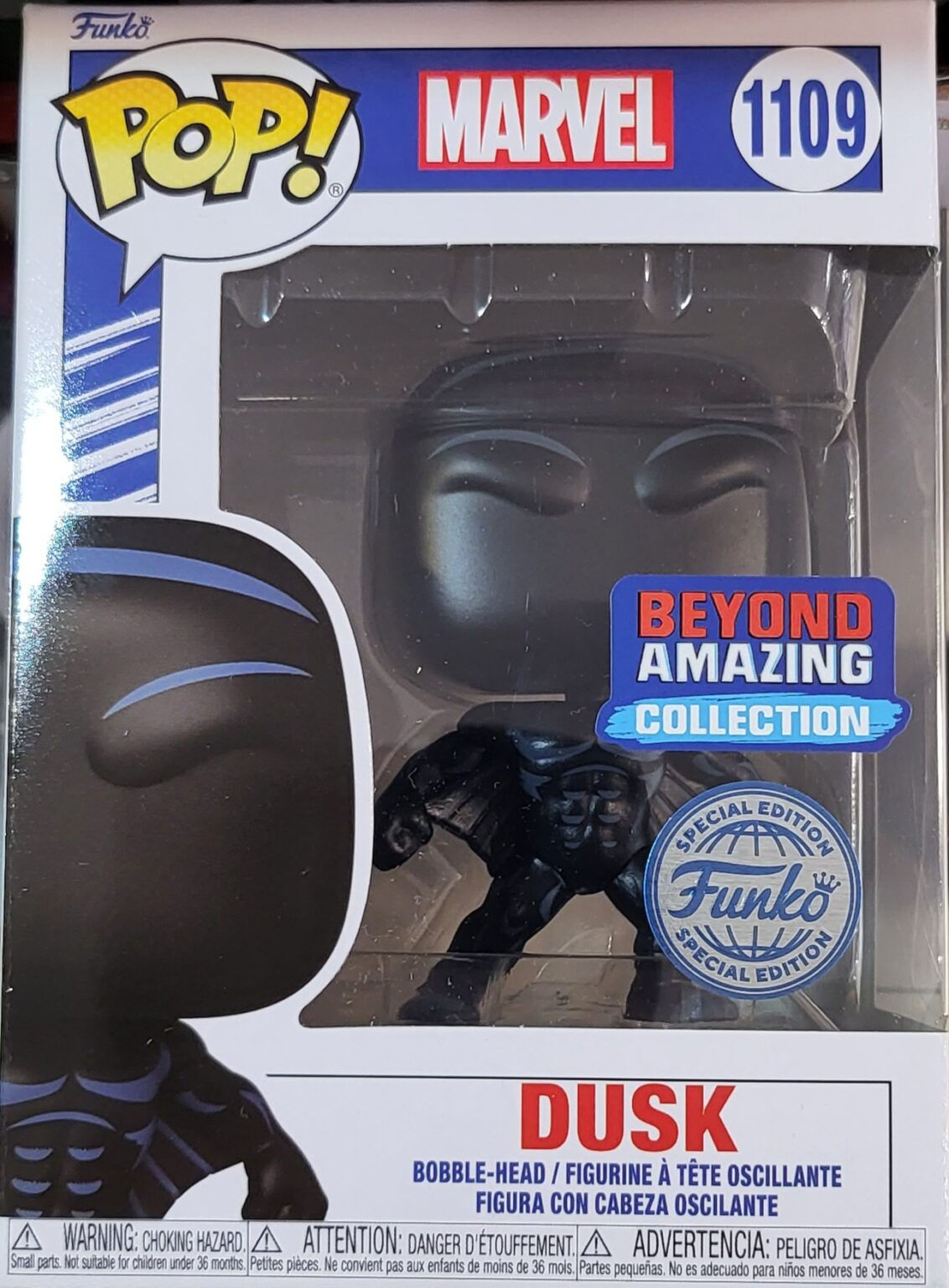 Wallpaper #1qVvOJMBVBiSkHCapo06281 Funko Pop Marvel Beyond Amazing Dusk Special Edition 1109 Bobble