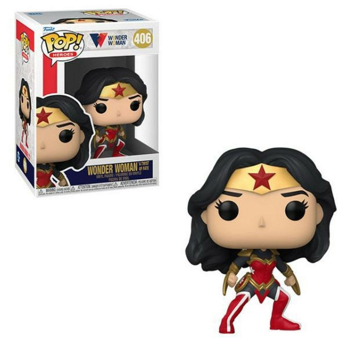 Wallpaper #vWfWEJMBSpphPi3-LPSt39 Funko Pop Heroes DC Ww80th Wonter Woman a Twist of Fate 406 Vinyl