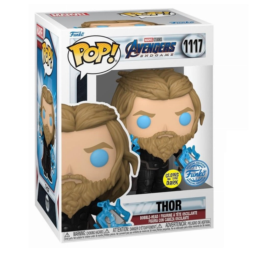 Wallpaper #PGe08JIBSpphPi3-pWiQ382 Funko Pop Marvel Avengers Endgame Thor with Thunder Glows in the