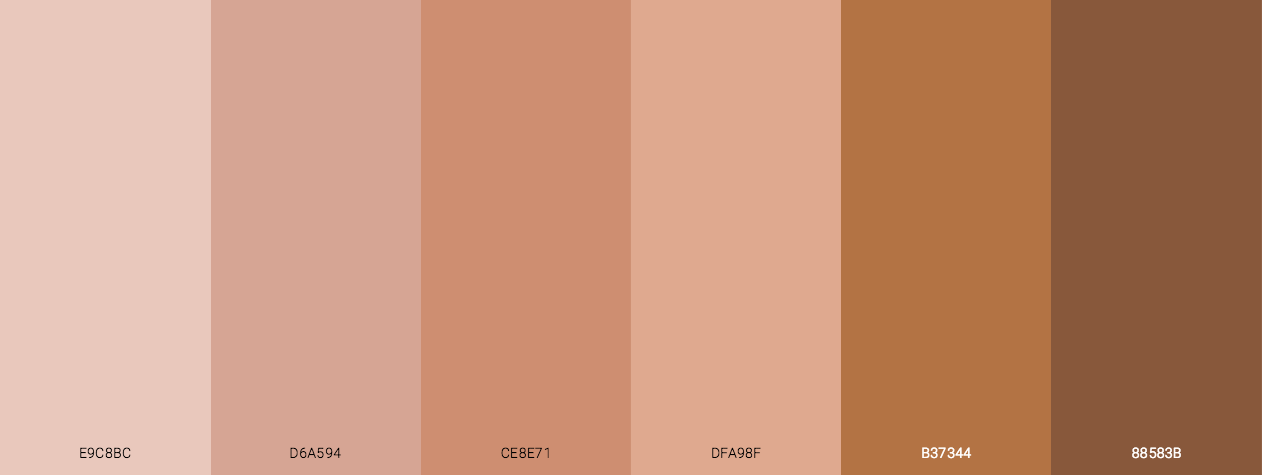 Wallpaper #e3af3 Skin Tone Mixing Chart Create Art with Me