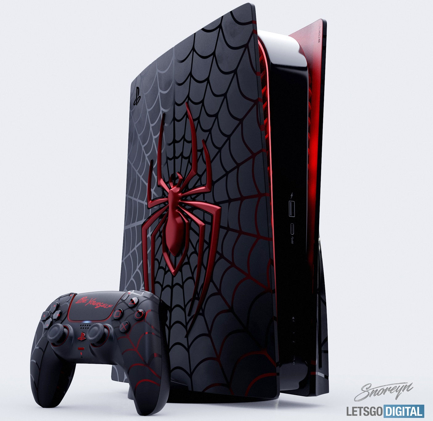 Wallpaper #4vQTOpMBKFX8bn3rknfp345 Asi Se Imaginan Como Seria La Playstation 5 Spider Man Miles Morales