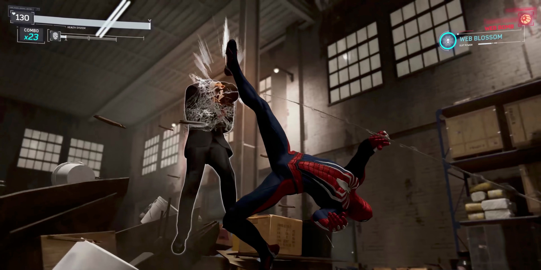 Wallpaper #kO-RS5MBMN-XEVvVcjtW194 Marvels Spider Man Clip Shows Peter Killing Criminal with an