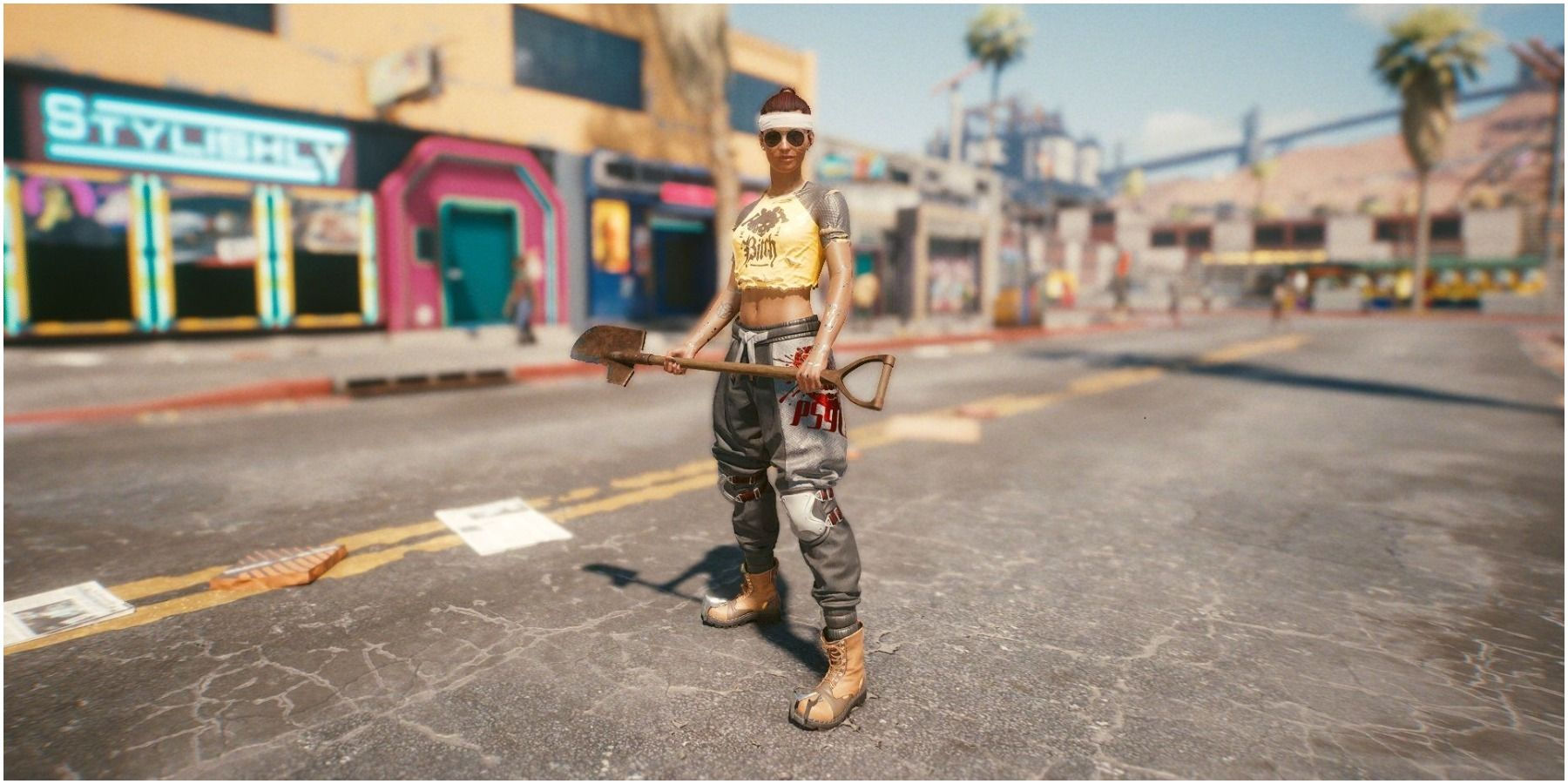 Wallpaper #7xowUJMB1yWOL4qgNn_e26 Cyberpunk 2077 Every Unique Melee Weapon Ranked
