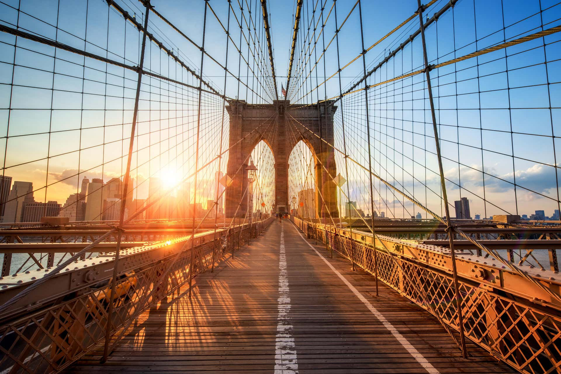 Wallpaper #66e34 Brooklyn Bridge in New York the Iconic Crossing Between Manhattan and