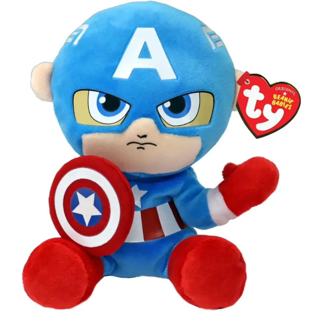 Wallpaper #SzHiNZMB5zzyi_yY6liz4 Ty Captain America Beanie Boo Plush Alscom