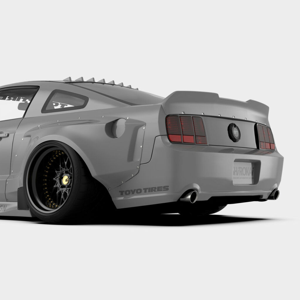 Wallpaper #94BA7 Widebody S197 Ford Mustang GT on Forgestar Cf5v Sdcs