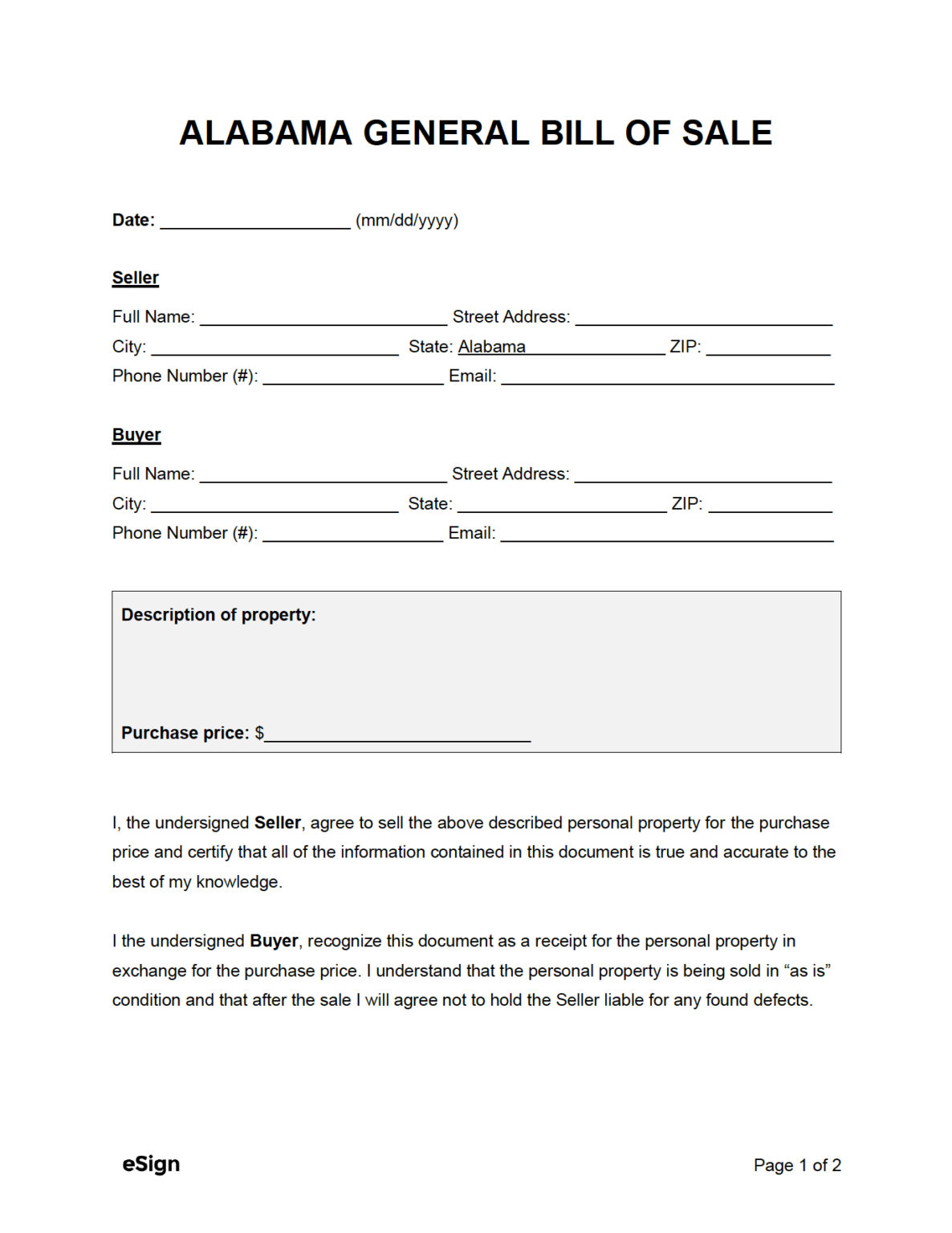 Wallpaper #Wb7wKZMByHDW_7MSb2i4300 Free Alabama Bill of Sale Forms Pdf Word