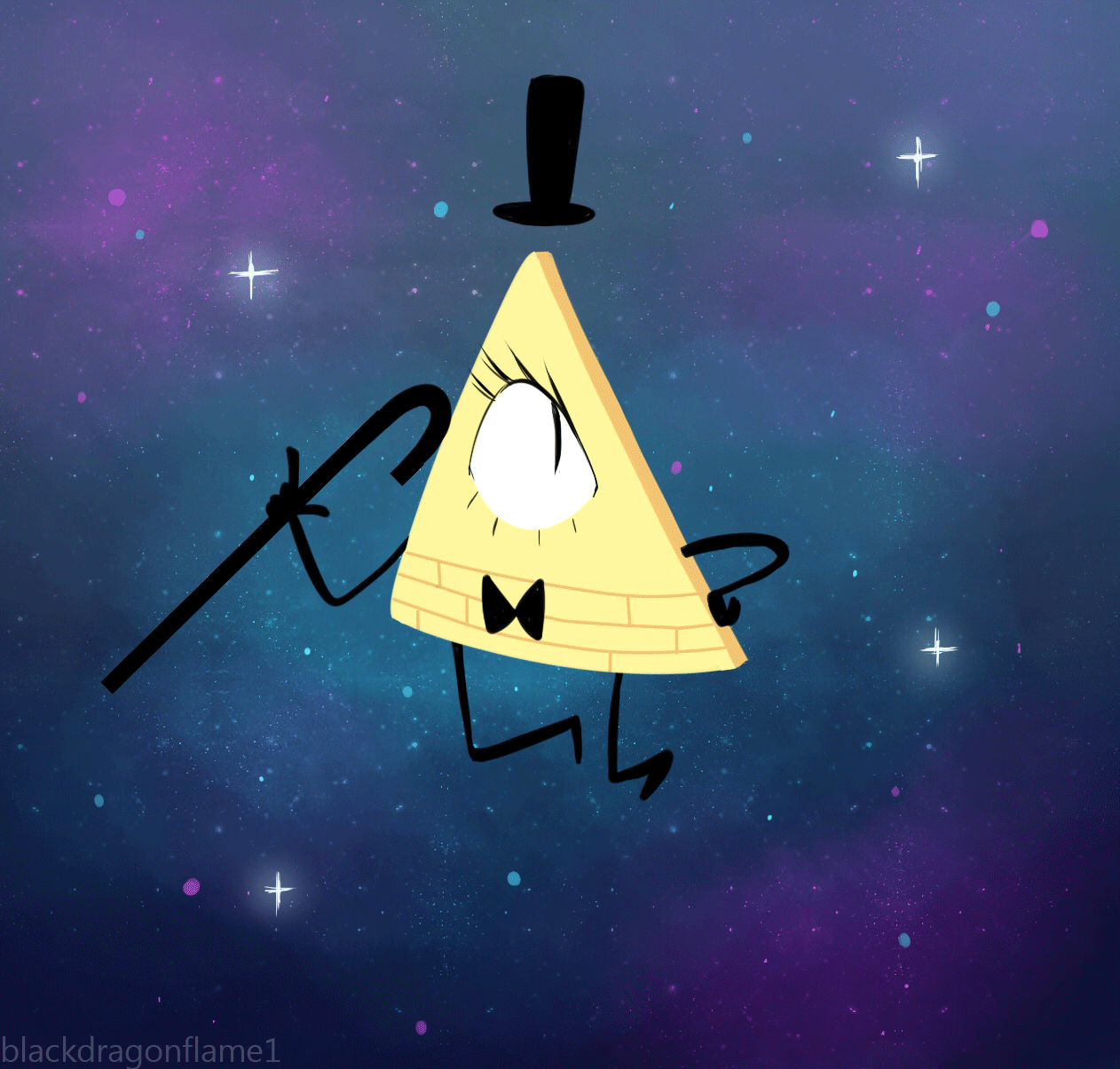 Wallpaper #_mdq7pIBSpphPi3-R1w193 Bill Cipher Space Animation by Blackdragonflame1 on Deviantart