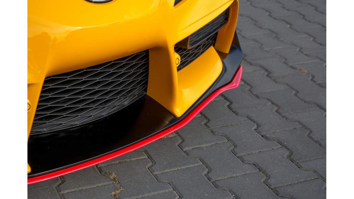 Wallpaper #SCwwSZMB0E1QgA7wuPIV340 Front Splitter V3 Toyota Supra Mk5 Gloss Black Spoilering