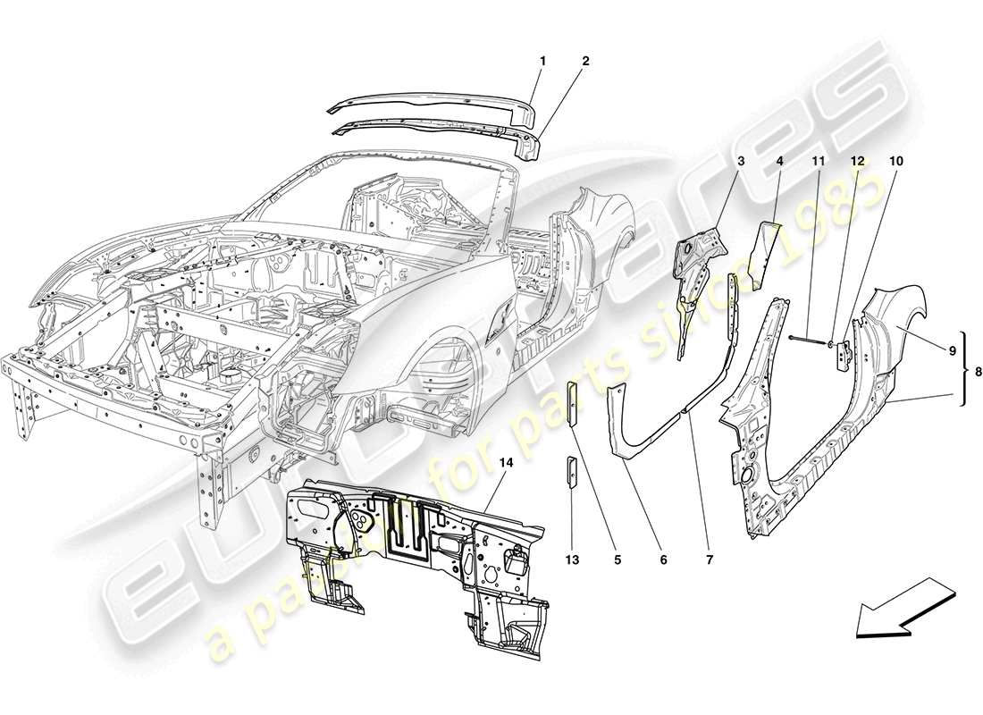 Wallpaper #Lv_cZ5MB3lSXT3zUO-PE92 Ferrari California Parts Eurospares